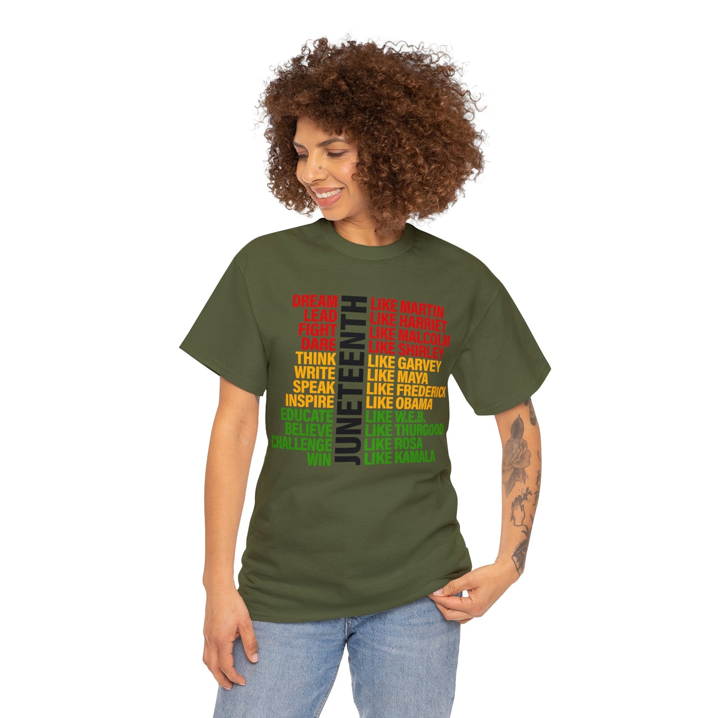 Unisex Juneteenth Homage Tee - Express Delivery available