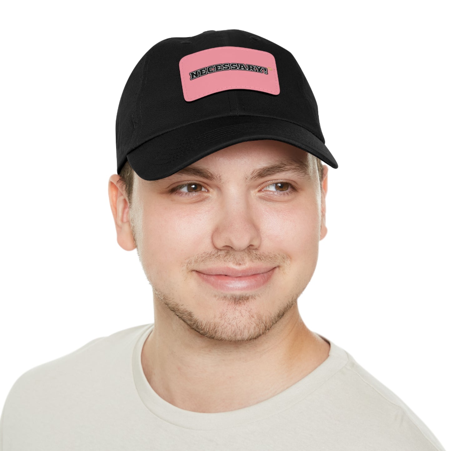 Necessary™ Premier Dad Hat with Leather Patch