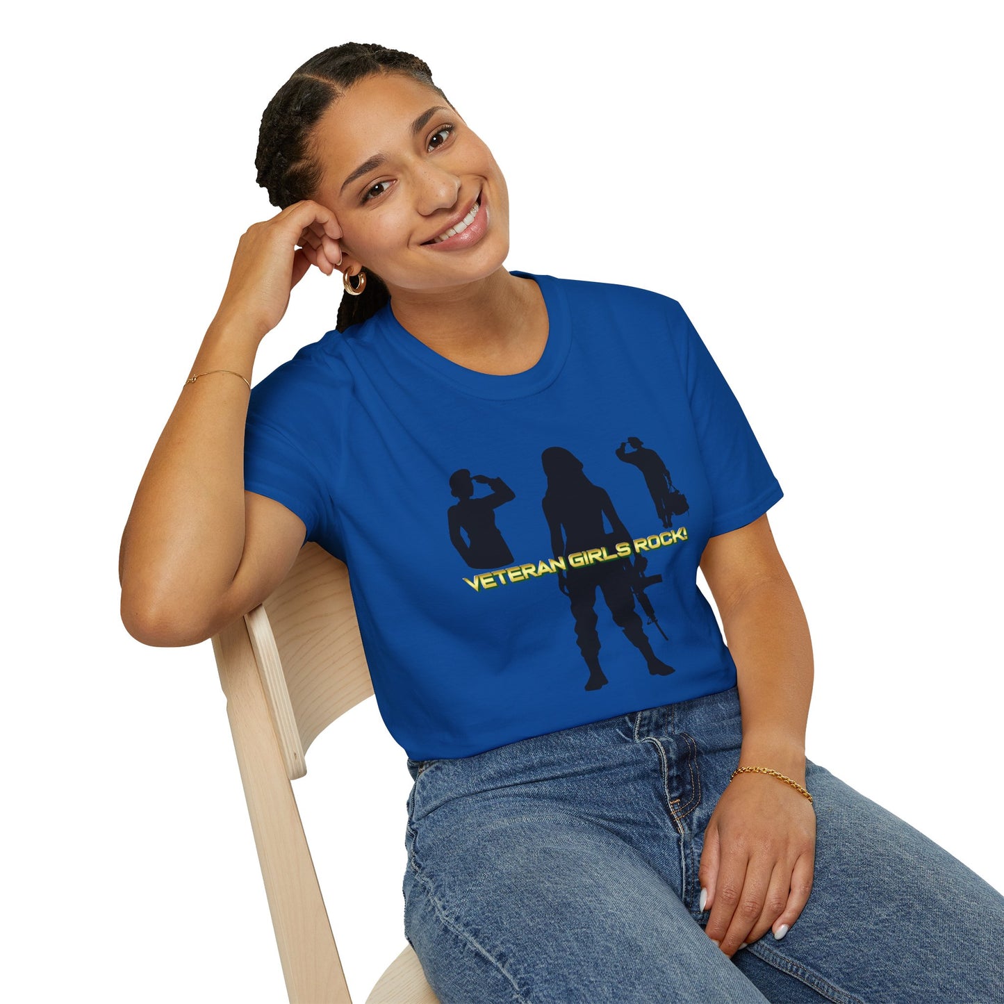 Veteran Girls Rock Softstyle T-Shirt
