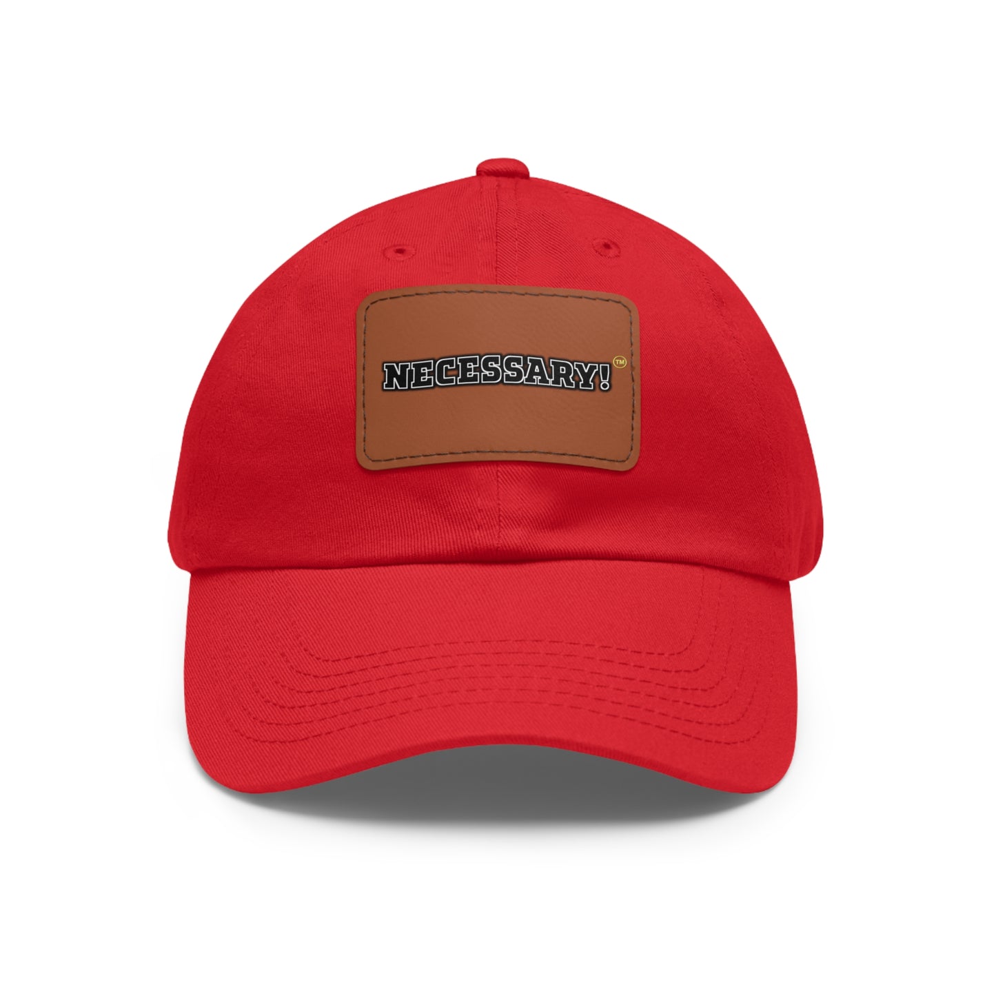 Necessary™ Premier Dad Hat with Leather Patch