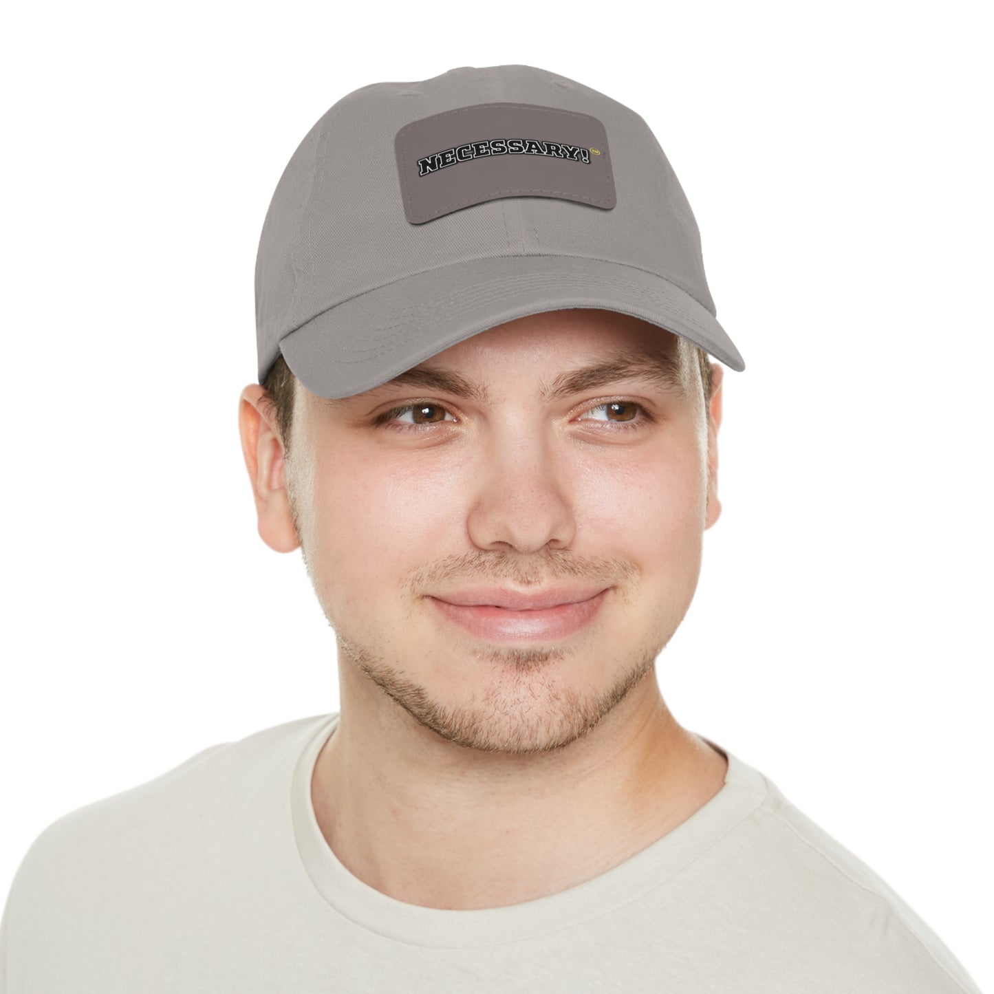 Necessary™ Premier Dad Hat with Leather Patch