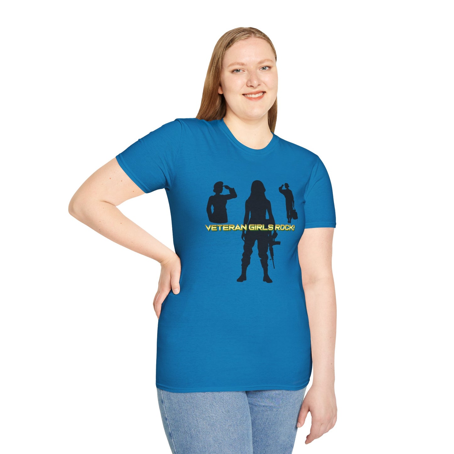 Veteran Girls Rock Softstyle T-Shirt