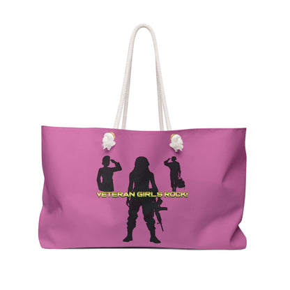 Veteran Girls Rock - Weekender Tote Bag