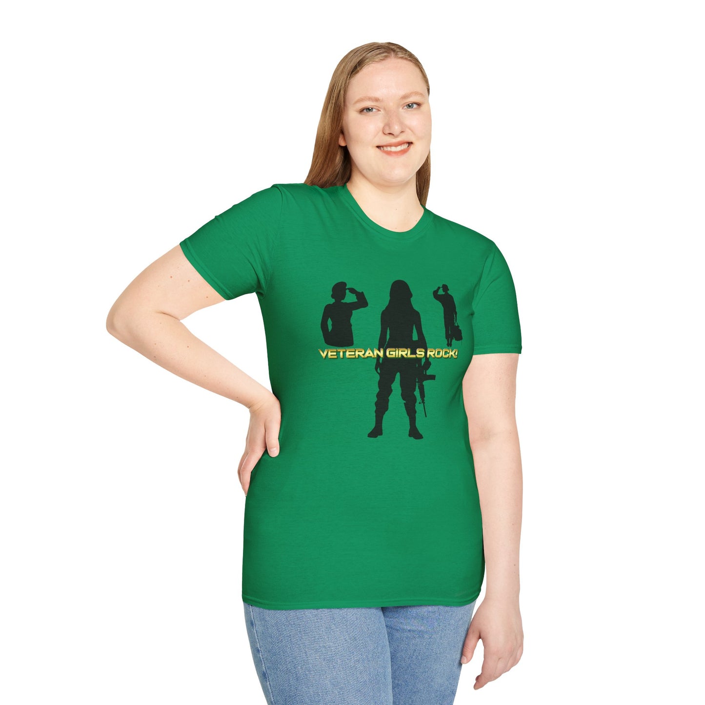 Veteran Girls Rock Softstyle T-Shirt