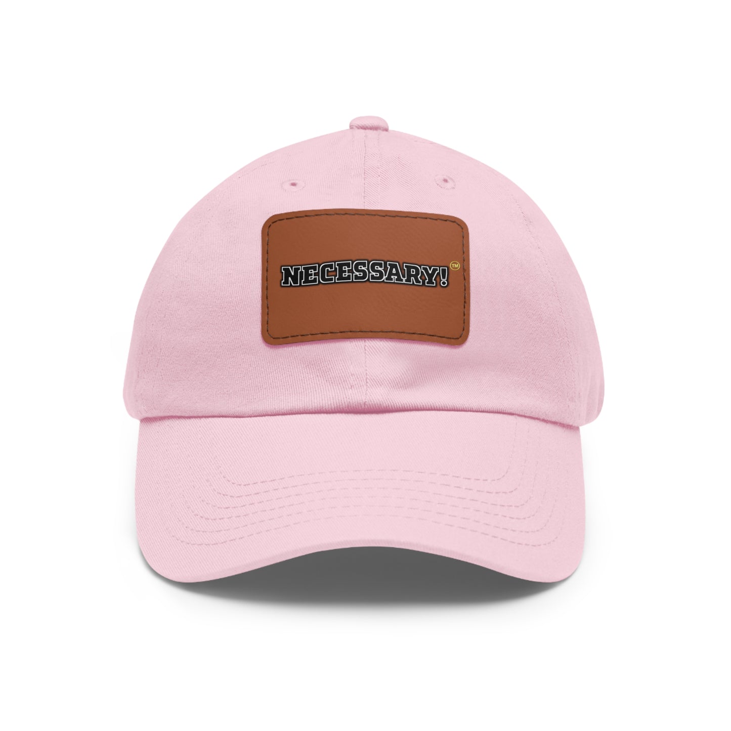 Necessary™ Premier Dad Hat with Leather Patch
