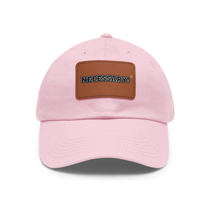 Necessary™ Premier Dad Hat with Leather Patch