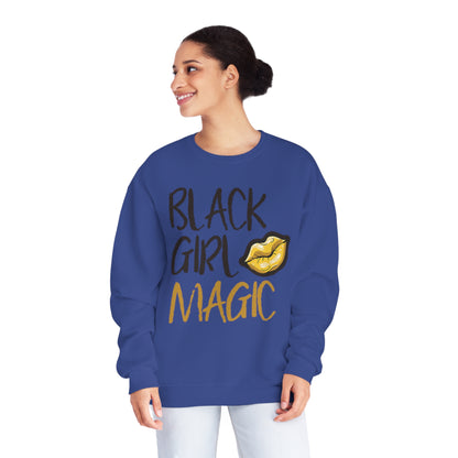 Black Girl Magic Kiss - Crewneck Sweatshirt