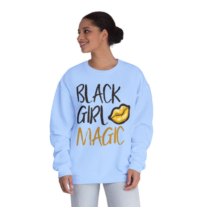 Black Girl Magic Kiss - Crewneck Sweatshirt