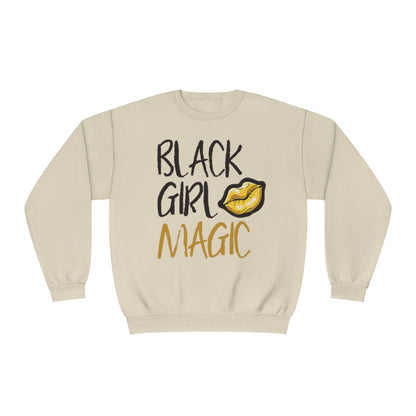 Black Girl Magic Kiss - Crewneck Sweatshirt