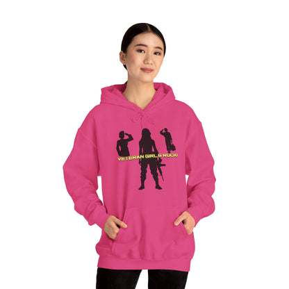 Veteran Girls Rock - Unisex Hooded Sweatshirt