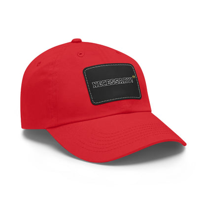 Necessary™ Premier Dad Hat with Leather Patch