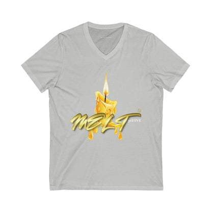 Candle MELT™ Unisex V-Neck Tee