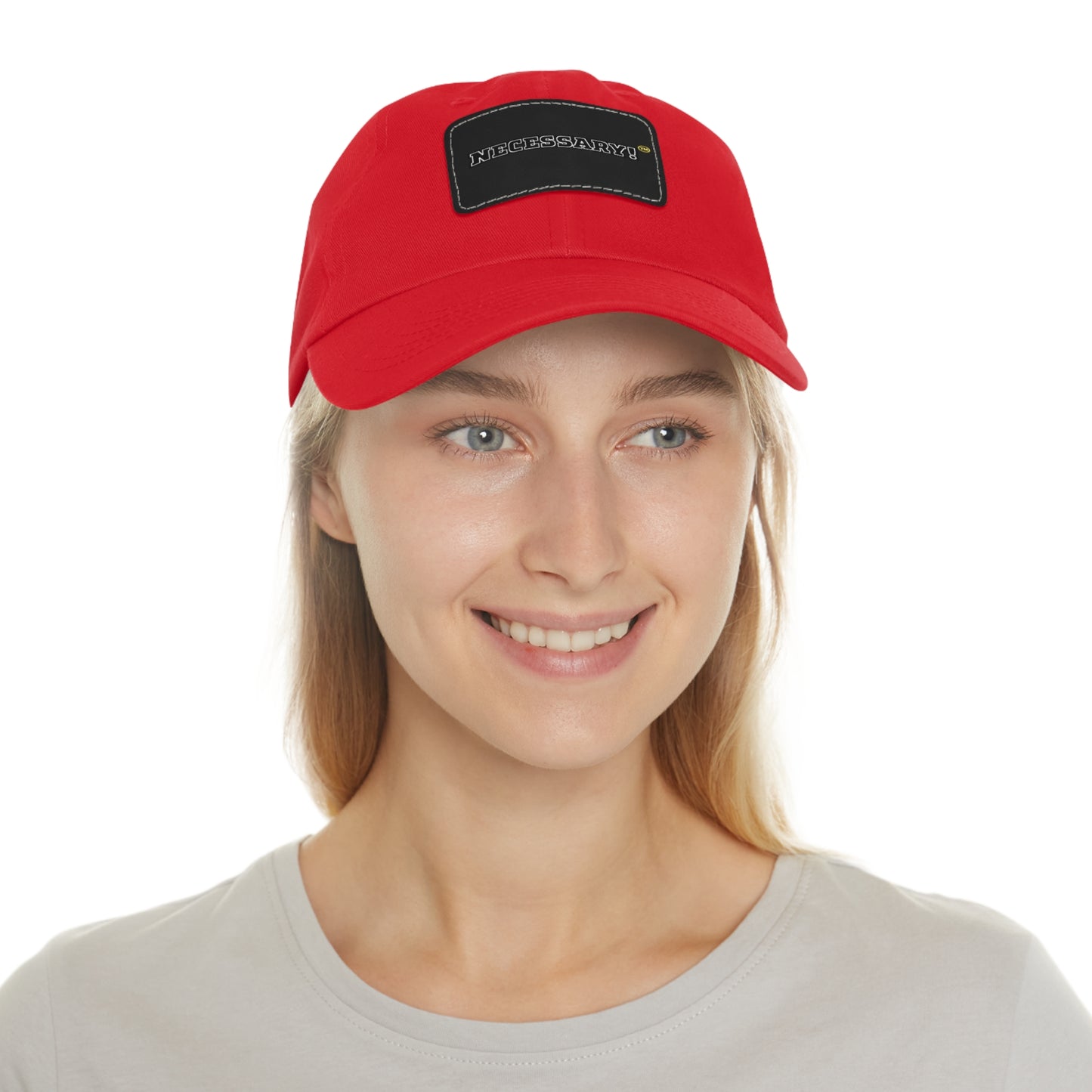 Necessary™ Premier Dad Hat with Leather Patch