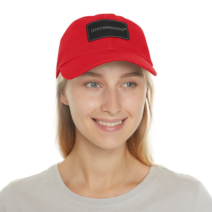 Necessary™ Premier Dad Hat with Leather Patch