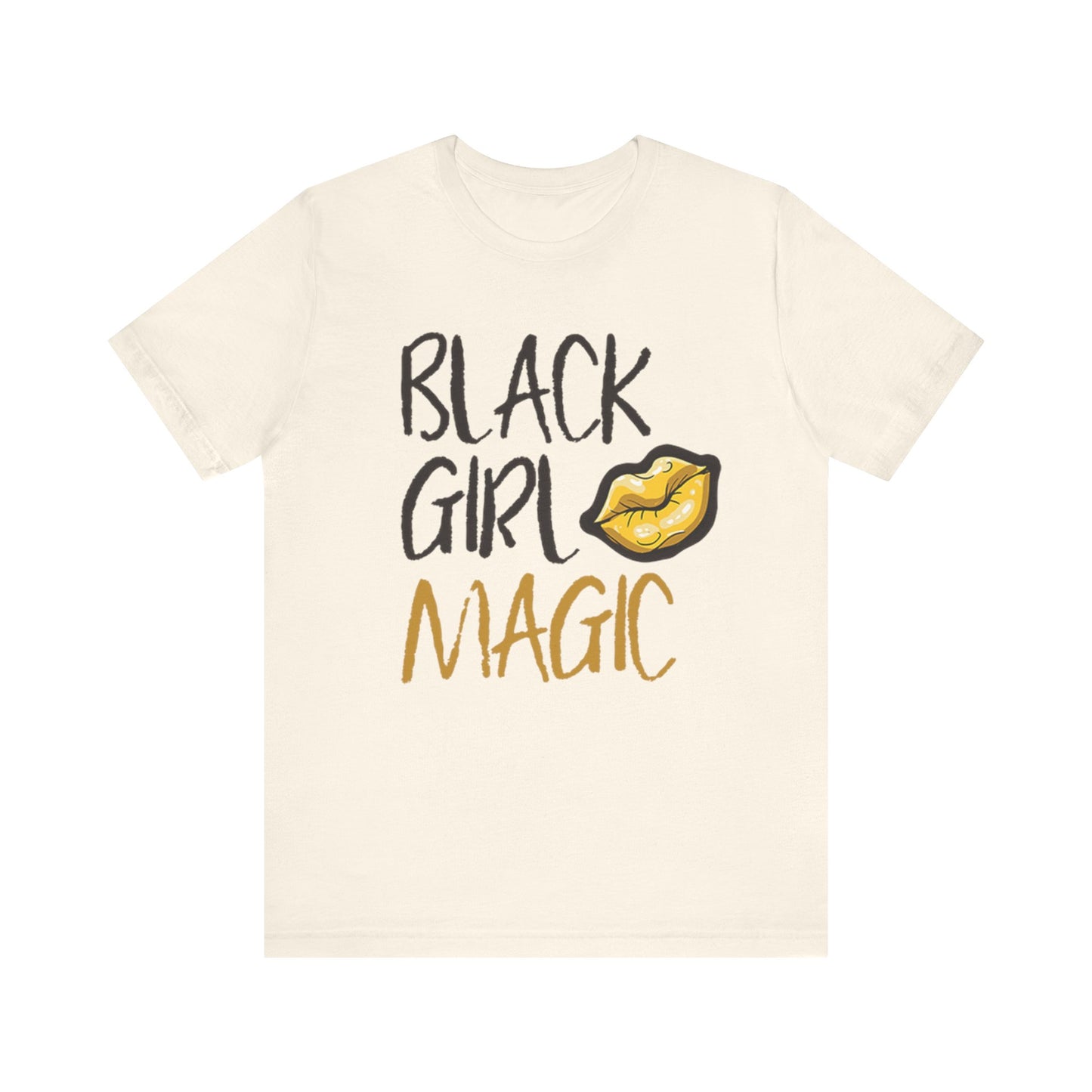 Black Girl Magic Kiss - Short Sleeve Tee