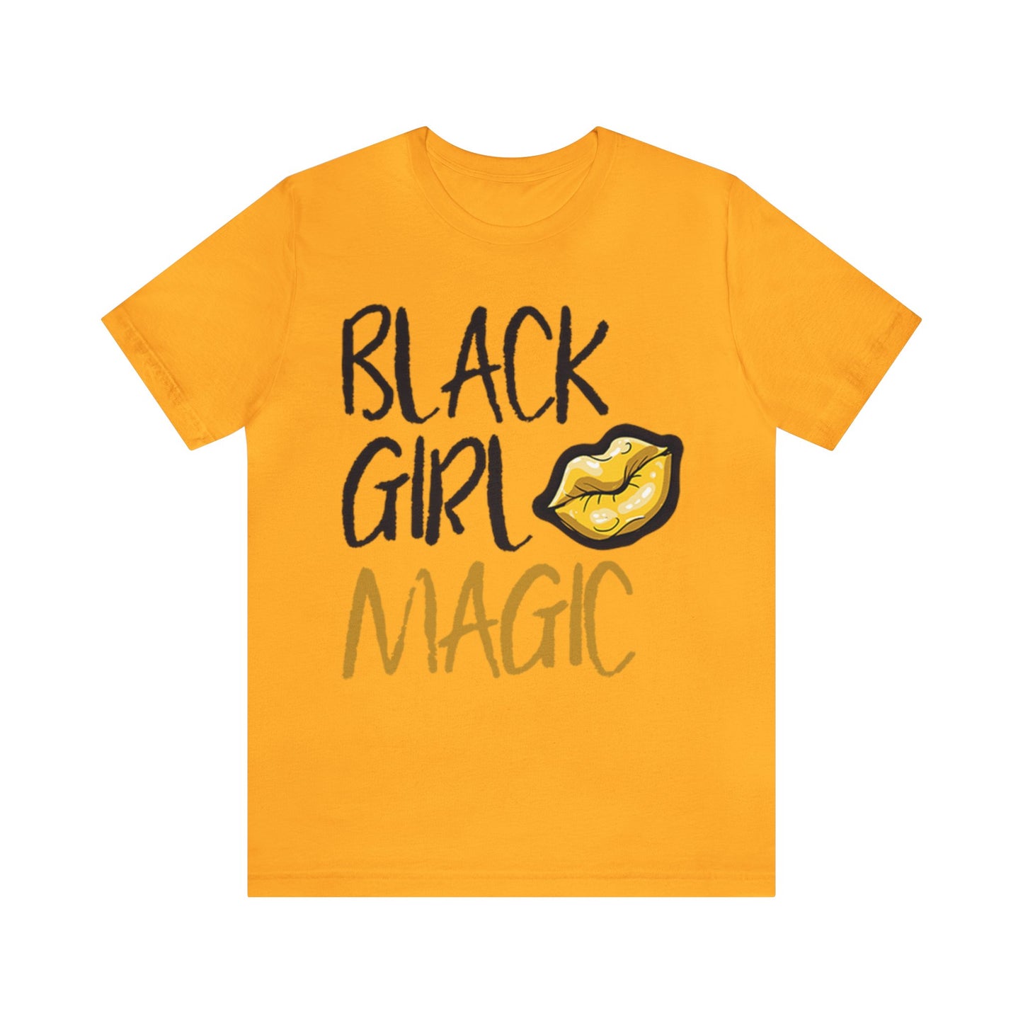Black Girl Magic Kiss - Short Sleeve Tee