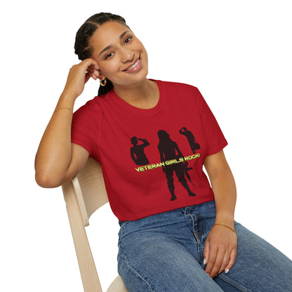 Veteran Girls Rock Softstyle T-Shirt