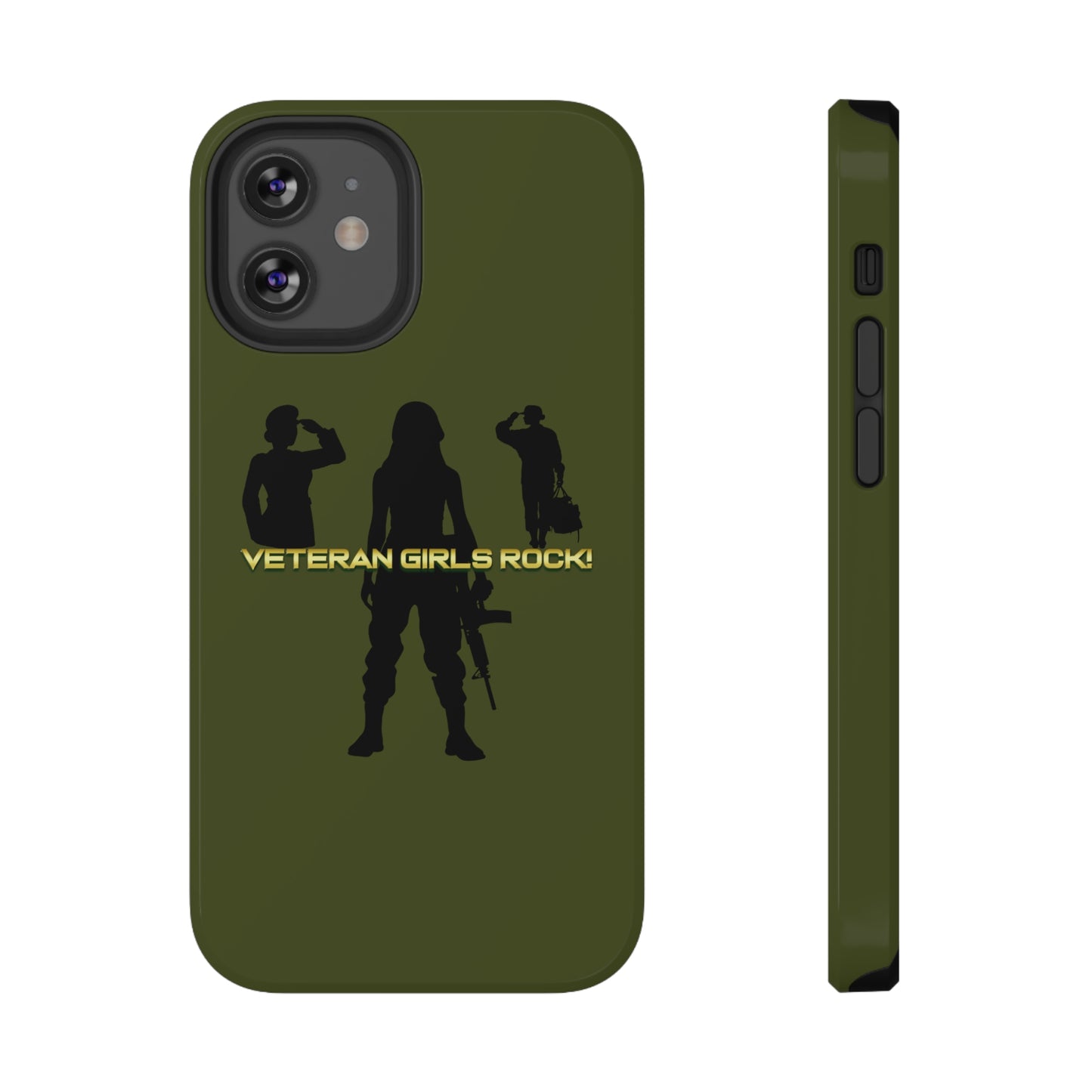 Veteran Girls Rock - Impact-Resistant Phone Cases