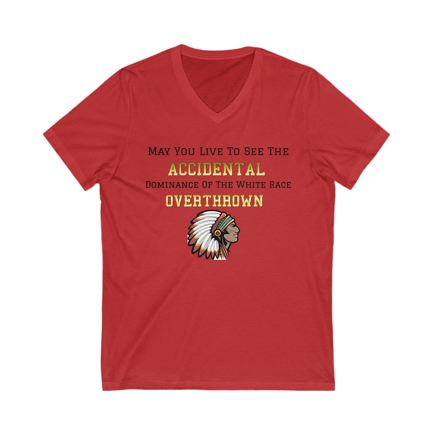 Live To See Unisex V-Neck Tee - Native Edition