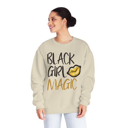 Black Girl Magic Kiss - Crewneck Sweatshirt