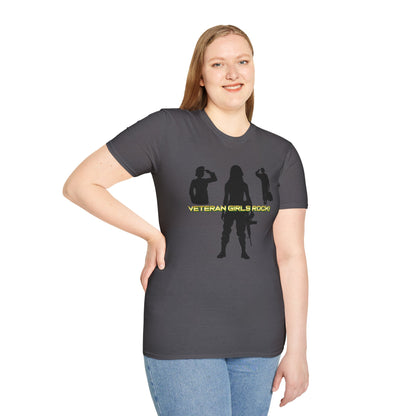 Veteran Girls Rock Softstyle T-Shirt