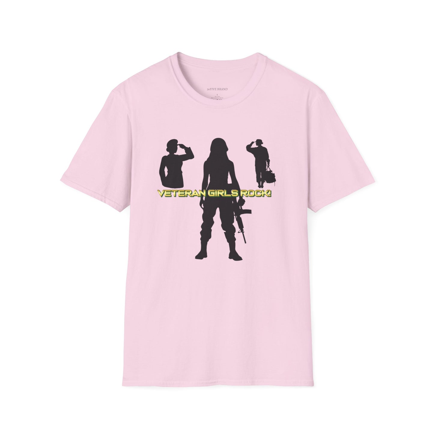 Veteran Girls Rock Softstyle T-Shirt