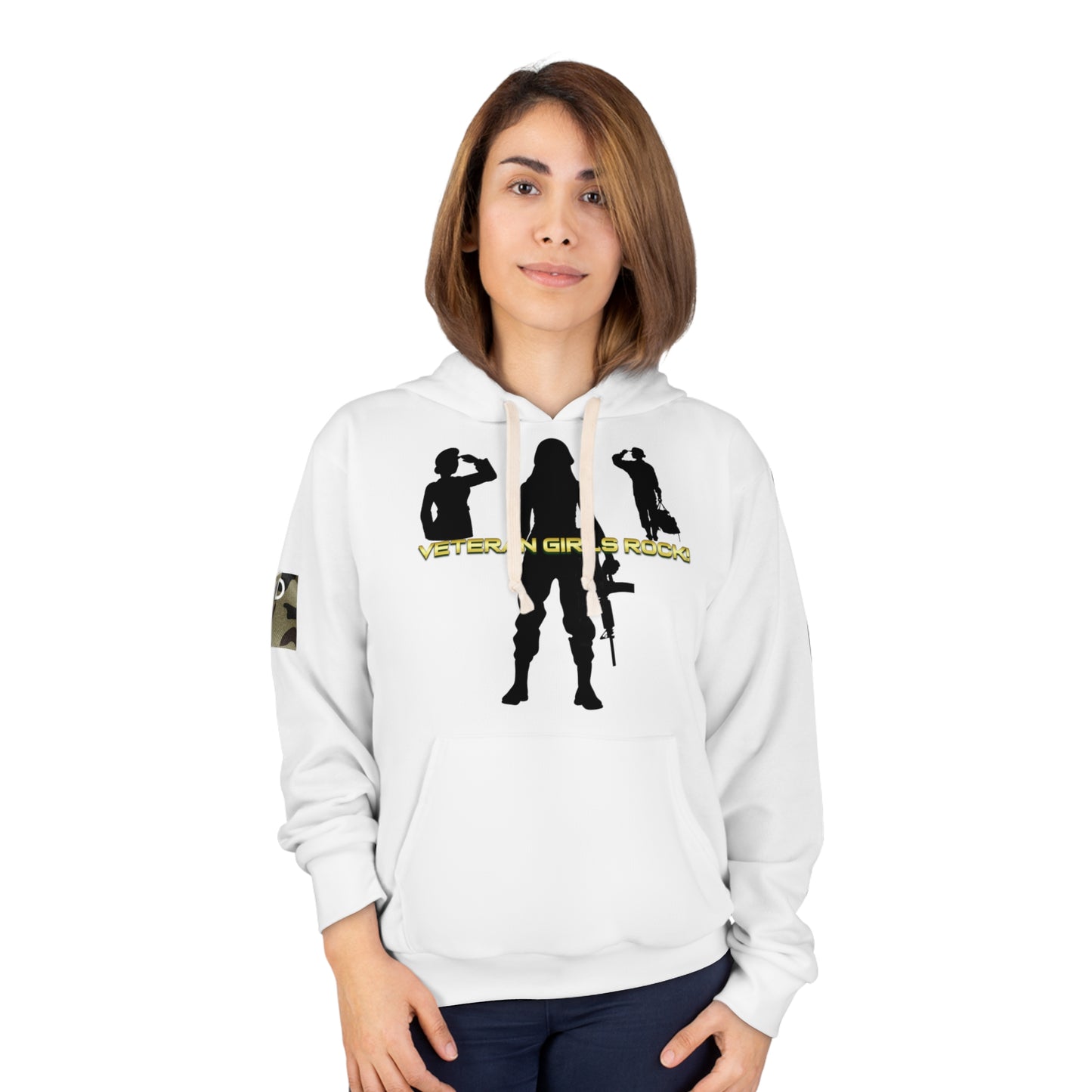 Veteran Girls Rock - Unisex Pullover Hoodie