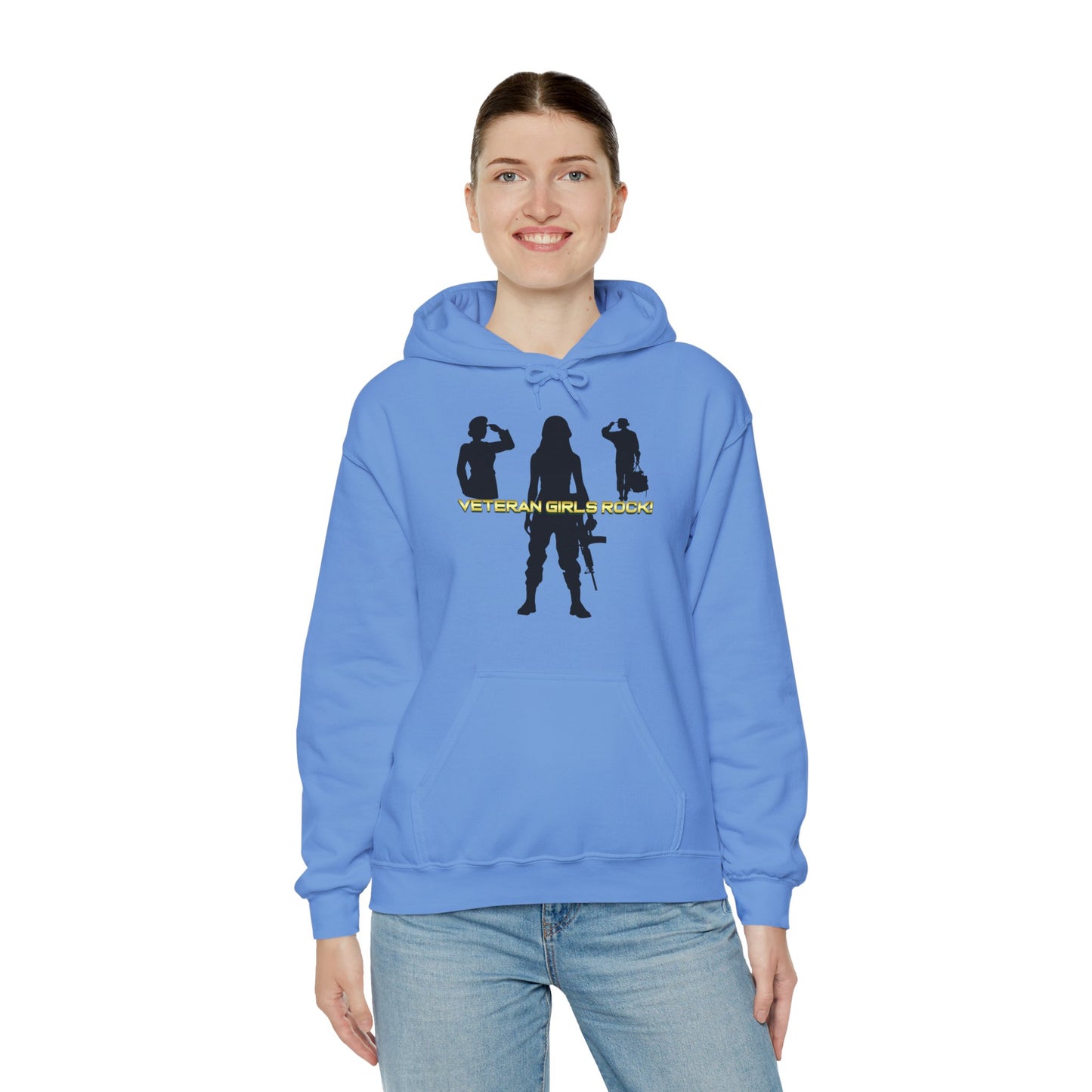 Veteran Girls Rock - Unisex Hooded Sweatshirt