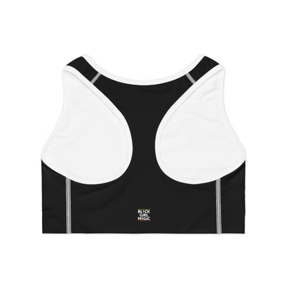 Black Girl Magic Sports Bra