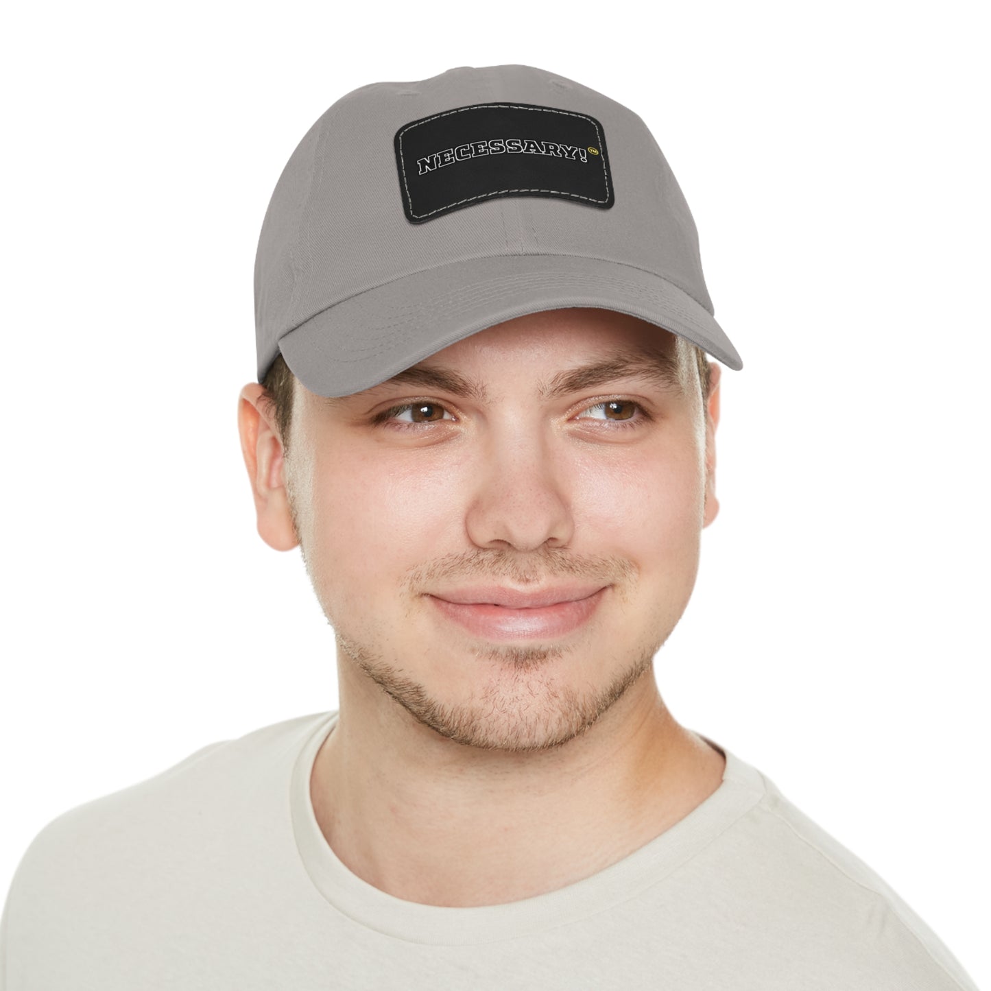 Necessary™ Premier Dad Hat with Leather Patch
