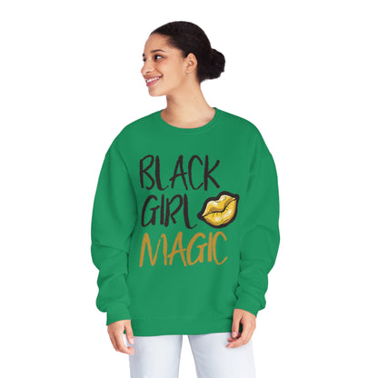 Black Girl Magic Kiss - Crewneck Sweatshirt