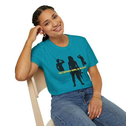 Veteran Girls Rock Softstyle T-Shirt
