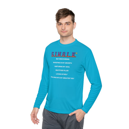 S.I.N.G.L.E. Unisex Long Sleeve Tee - Lightweight