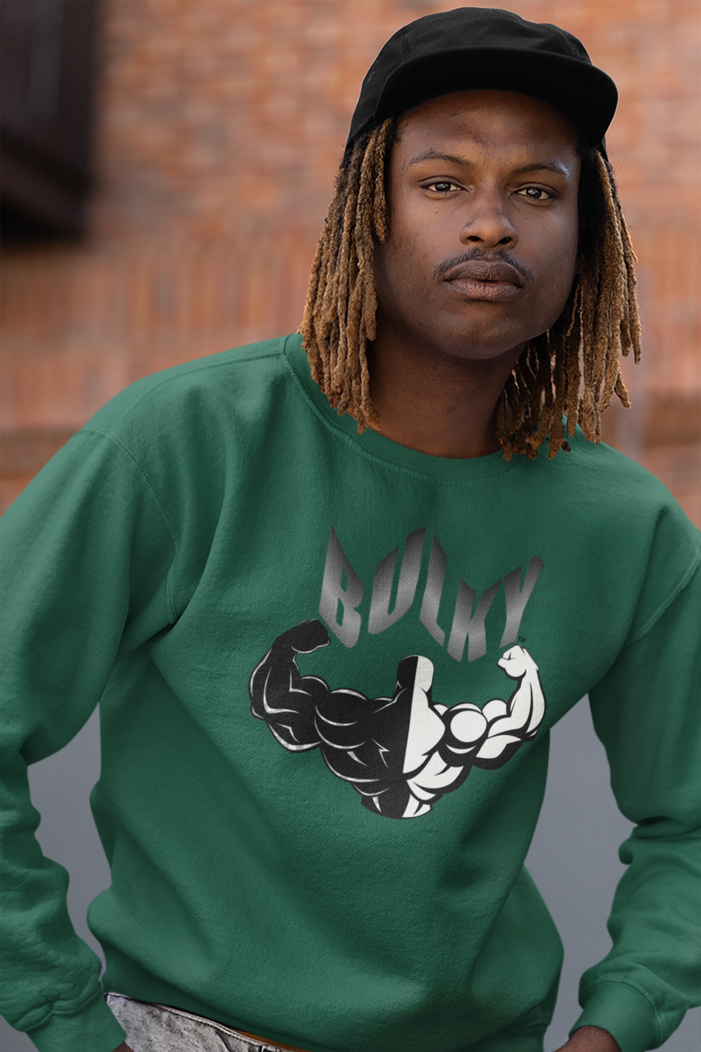 BULKY™ Men's Soft Cotton Sweatshirt