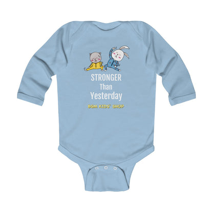 Stronger - Infant Long Sleeve Bodysuit