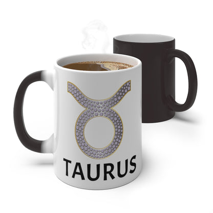 KNOW WEAR™ TAURUS MAGICAL MUG (Silver)