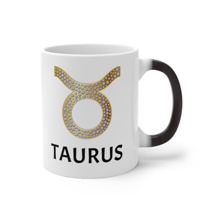 KNOW WEAR™ TAURUS MAGICAL MUG (GOLD)