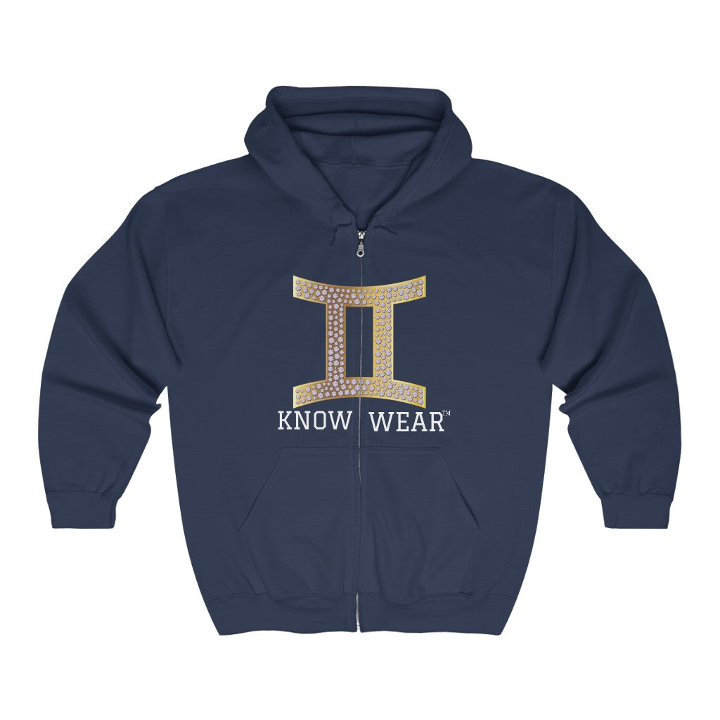 GEMINI Heavy Blend Hooded Sweatshirt - KNOW WEAR™ COLLECTION