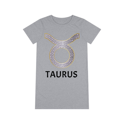 'KNOW WEAR™' TAURUS ORGANIC T-SHIRT DRESS