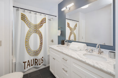 Taurus Shower Curtains - Know Wear™ Collection