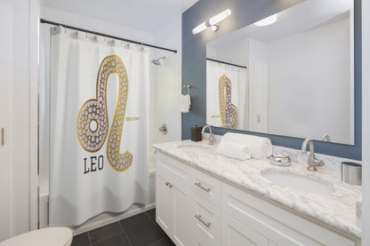 Leo Shower Curtains - KNOW WEAR™ Collection