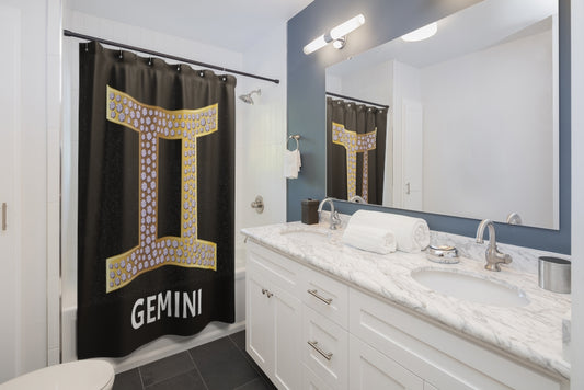 GEMINI Shower Curtain - Know Wear™ Collection