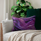 'Royal Glaze' Lumbar Pillow - Black Girl Magic 36FIVE  - Home Decor