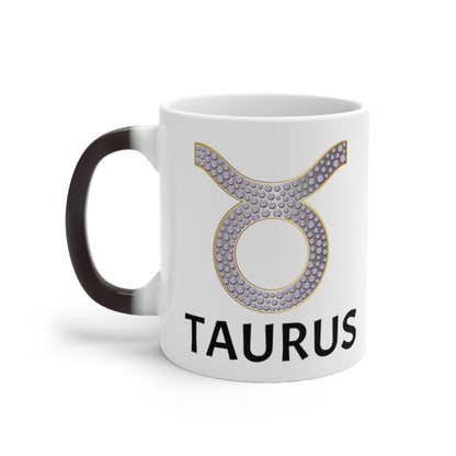 KNOW WEAR™ TAURUS MAGICAL MUG (Silver)