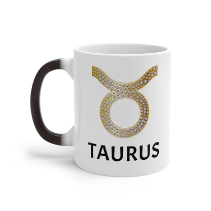 KNOW WEAR™ TAURUS MAGICAL MUG (GOLD)