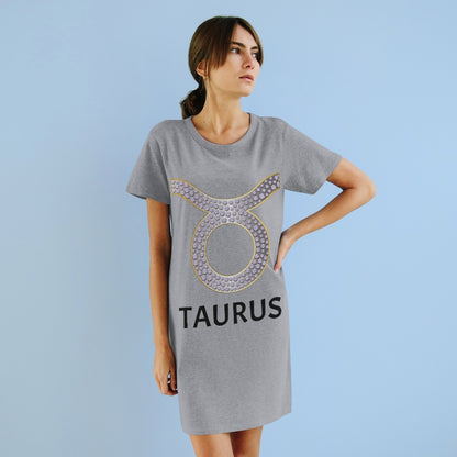 'KNOW WEAR™' TAURUS ORGANIC T-SHIRT DRESS