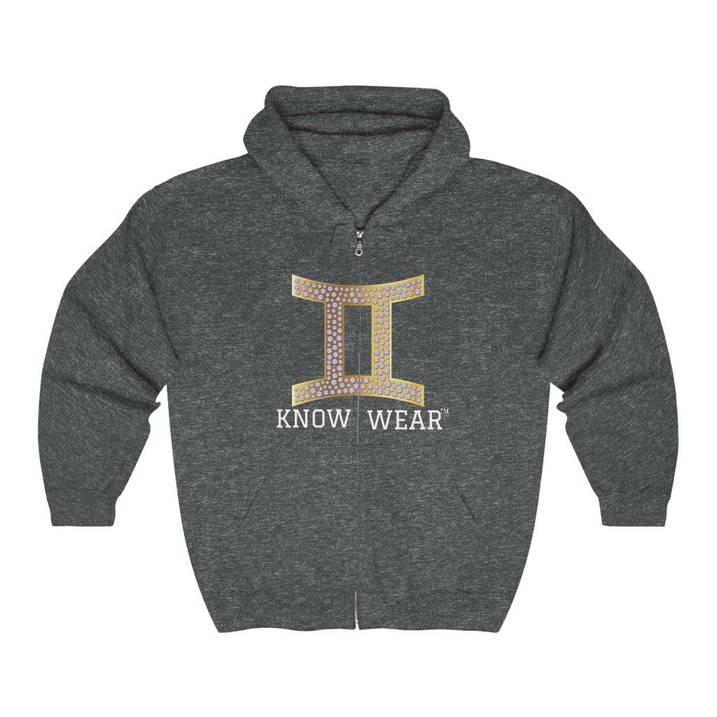 GEMINI Heavy Blend Hooded Sweatshirt - KNOW WEAR™ COLLECTION