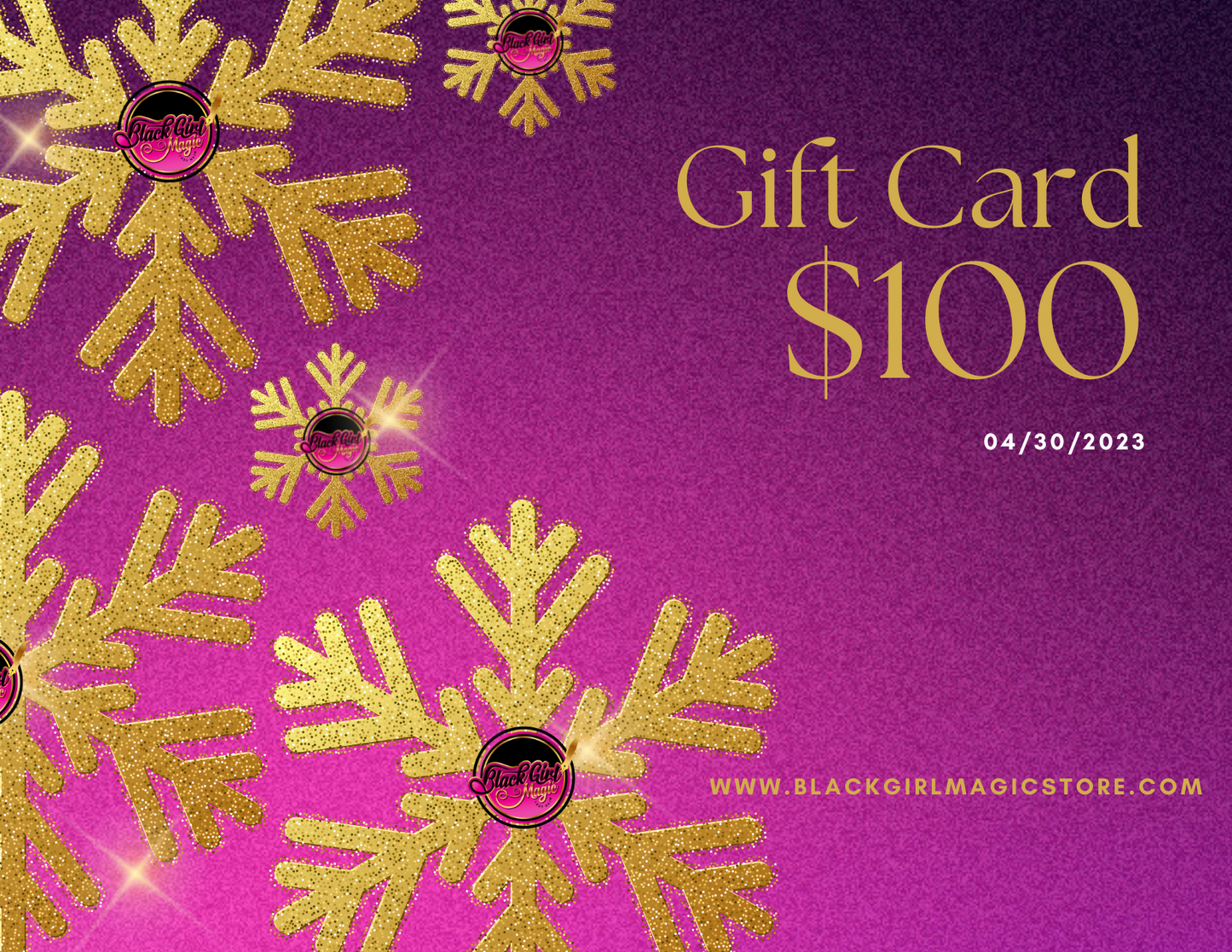 Black Girl Magic $100 Gift Card