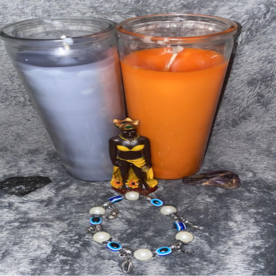 Blockbuster & Roadopener Ritual Intention Candles Set