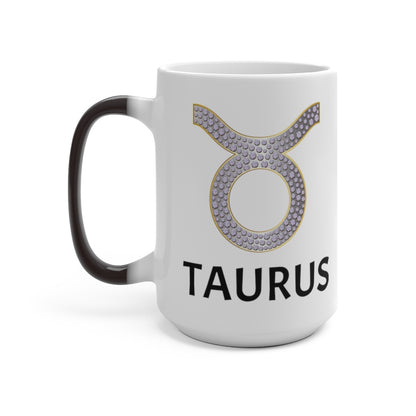 KNOW WEAR™ TAURUS MAGICAL MUG (Silver)